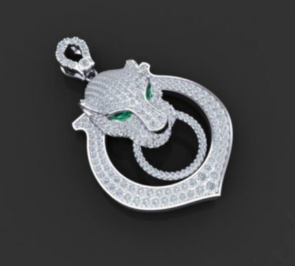 Leopard Lion Pendant For Women