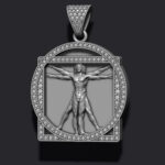 Vitruvian Man Pendant