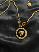 Medusa Head Coin Necklace