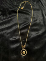 Medusa Head Coin Necklace