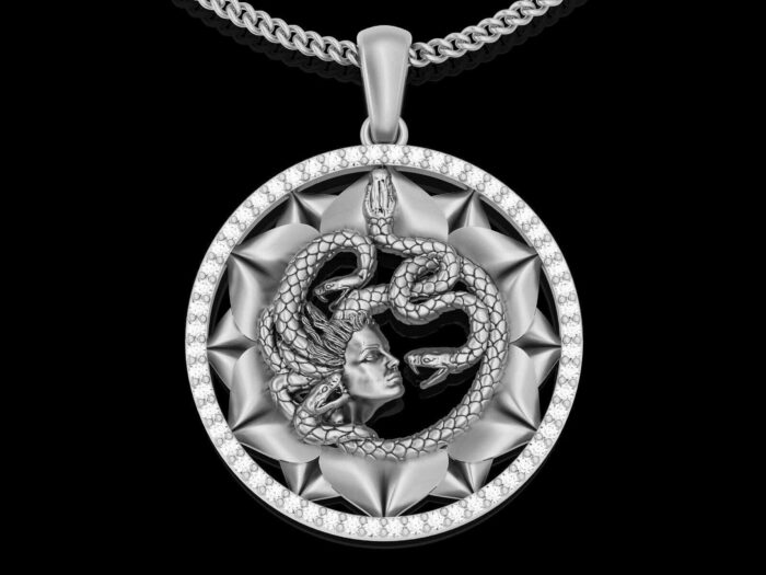 Medusa Snake Necklace