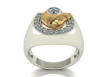 Horse Diamond Ring For Her Him