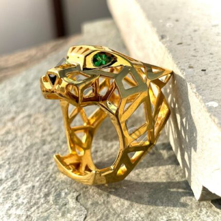 Unique Panther Ring For Her Him