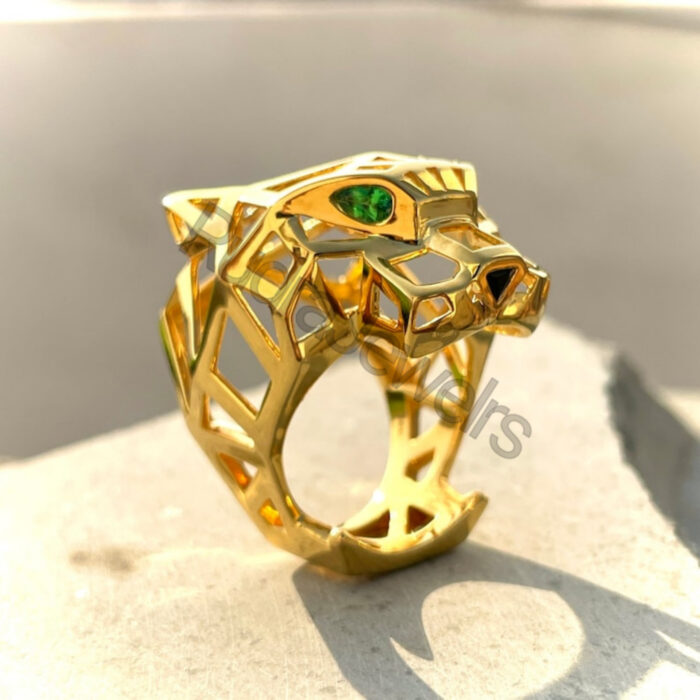 Unique Panther Ring For Her Him