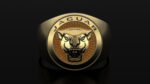 Tiger Jaguar Ring For Men