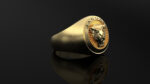 Tiger Jaguar Ring For Men