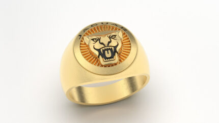 Tiger Jaguar Ring For Men