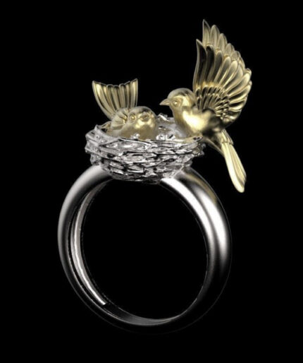 Birds Ring For Women