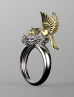 Birds Ring For Women