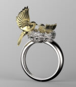 Birds Ring For Women