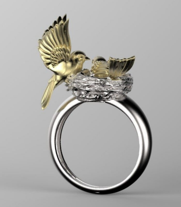 Birds Ring For Women