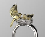 Birds Ring For Women