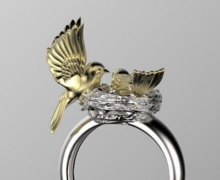 Birds Ring For Women