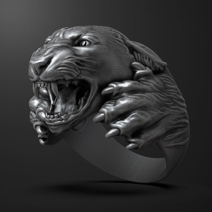 Black Panther Ring For Men