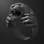 Black Panther Ring For Men