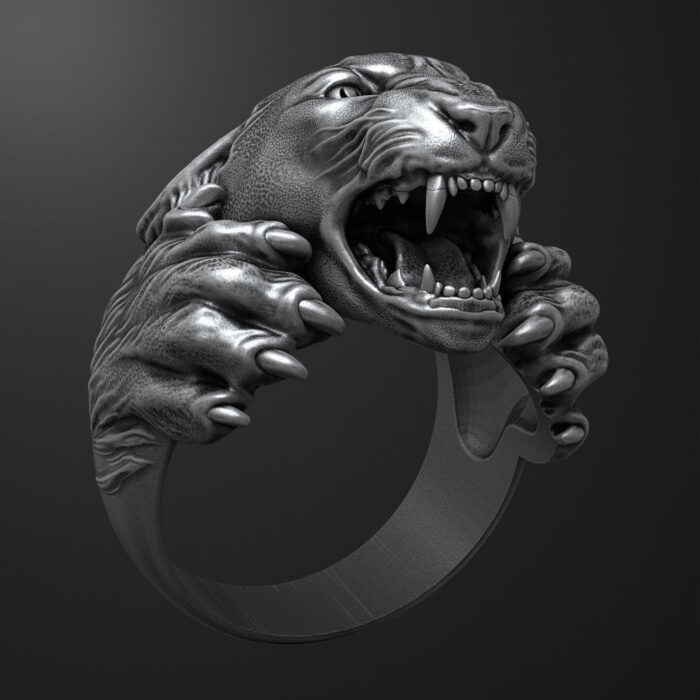 Black Panther Ring For Men