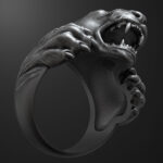 Black Panther Ring For Men