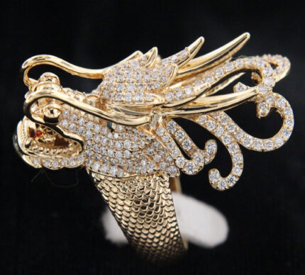 Dragon Diamond Ring For Her