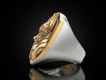 Bull & Skull Ring For Men Women