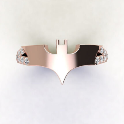 Thin Batman ring For Women