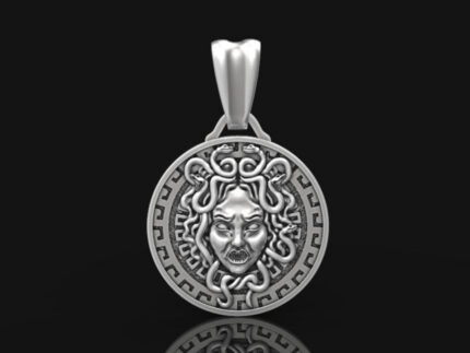 Greek Medusa Pendant