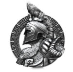 Spartan Helmet Shield Unisex Pendant