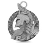 Spartan Helmet Shield Unisex Pendant