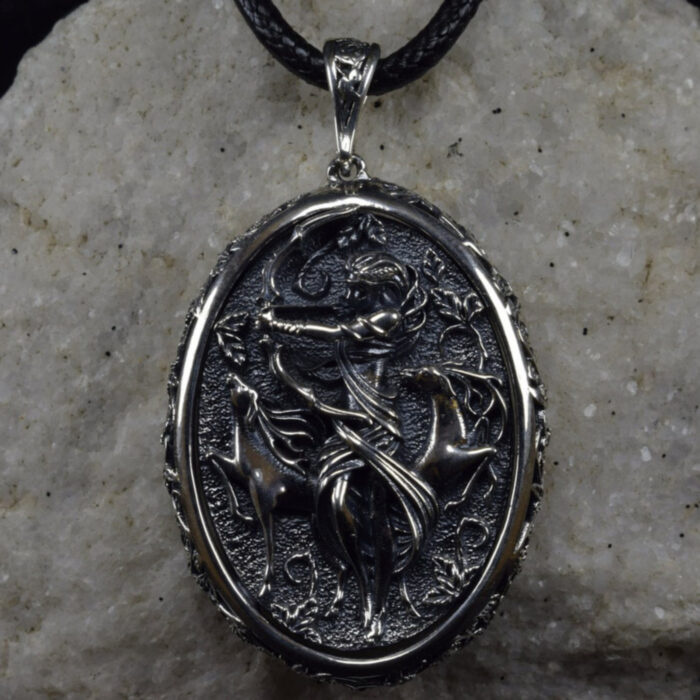 Diana Artemis Coin Necklace