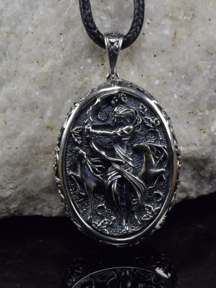 Diana Artemis Coin Necklace