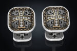 Cross Cufflinks Set For Men