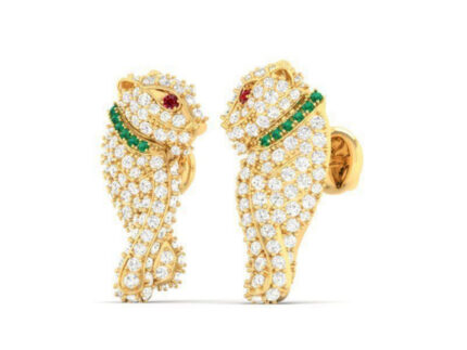 Panther Diamond Earrings