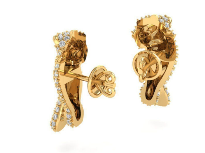 Panther Diamond Earrings